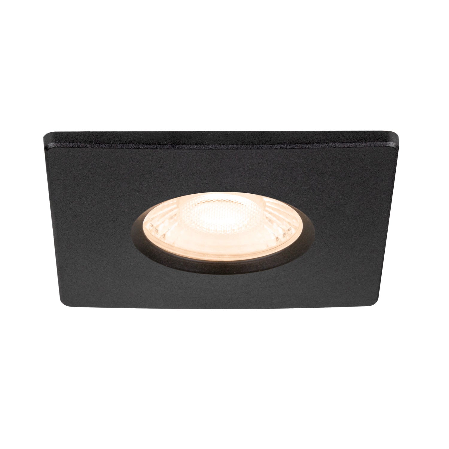 SLV UNIVERSAL DOWNLIGHT cover, for downlight, IP65, square, black 1008096