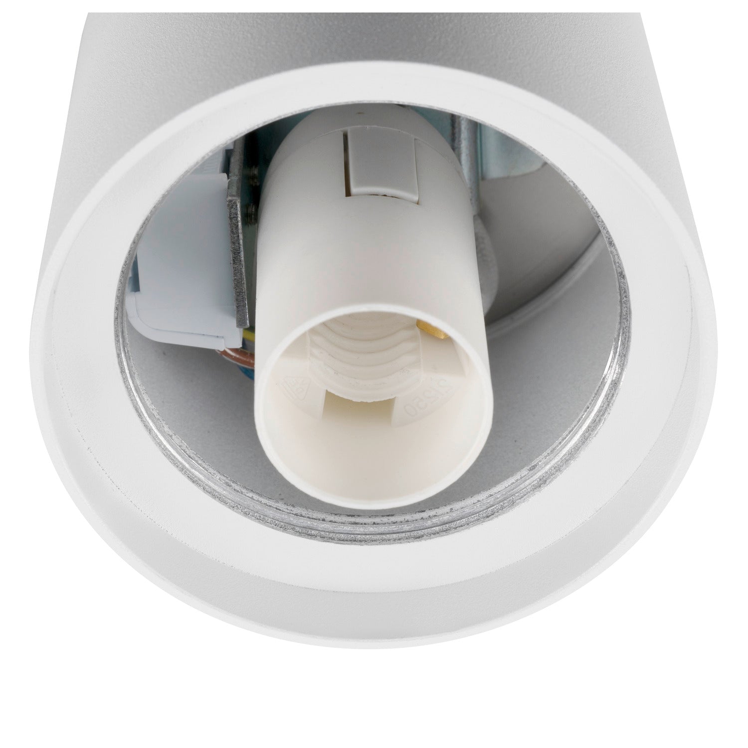 SLV VARYT, ceiling-mounted light, round, 1x max. 6 W, E14, white 1008100