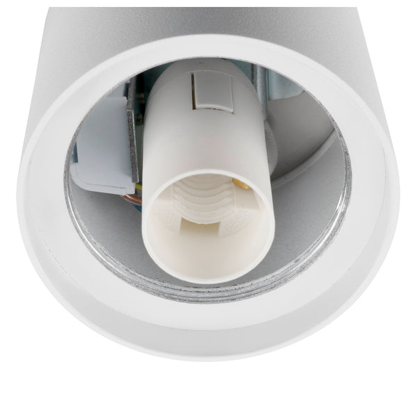 SLV VARYT, ceiling-mounted light, round, 1x max. 6 W, E14, white 1008100