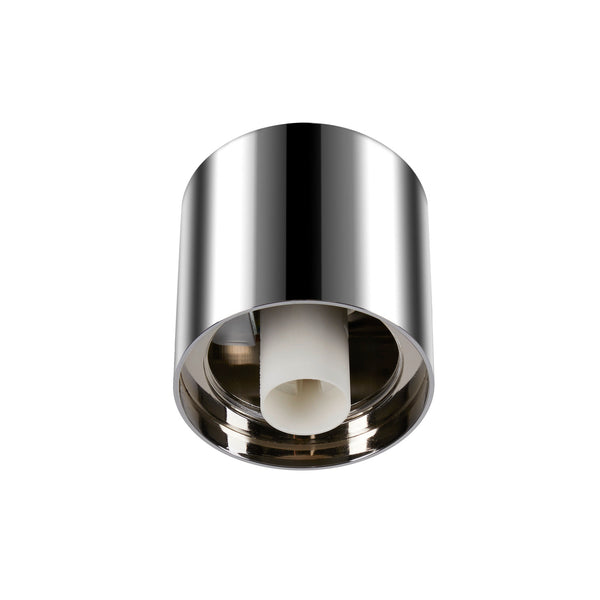SLV VARYT, ceiling-mounted light, round, 1x max. 6 W, E14, chrome 1008101