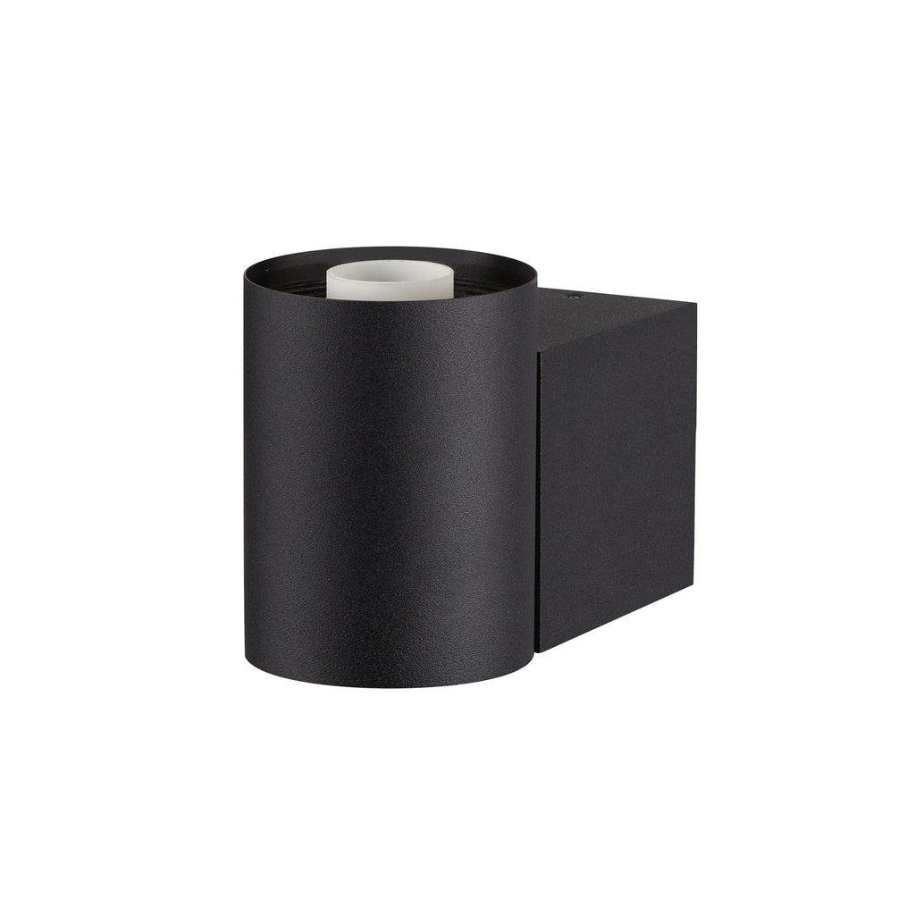 SLV VARYT, wall-mounted light, round, 1x max. 6 W, E14, black 1008104