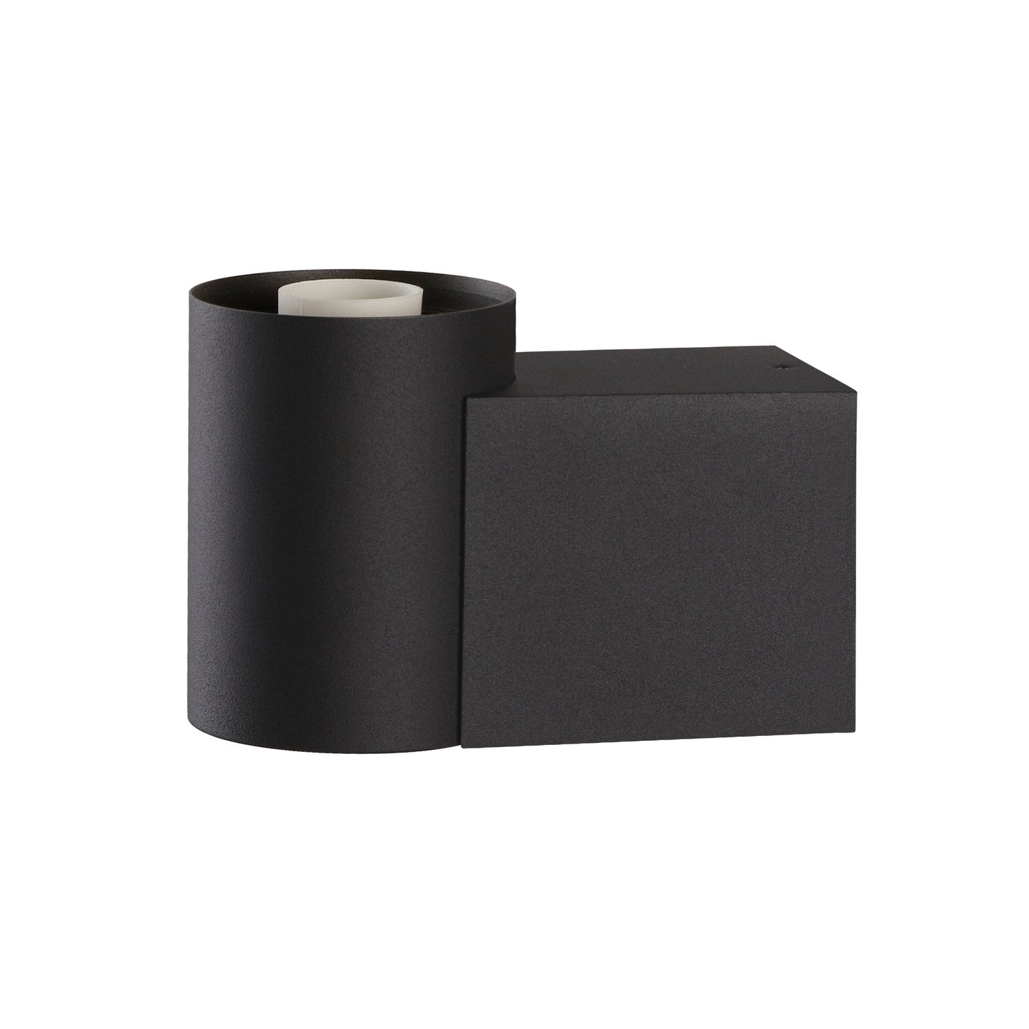 SLV VARYT, wall-mounted light, round, 1x max. 6 W, E14, black 1008104
