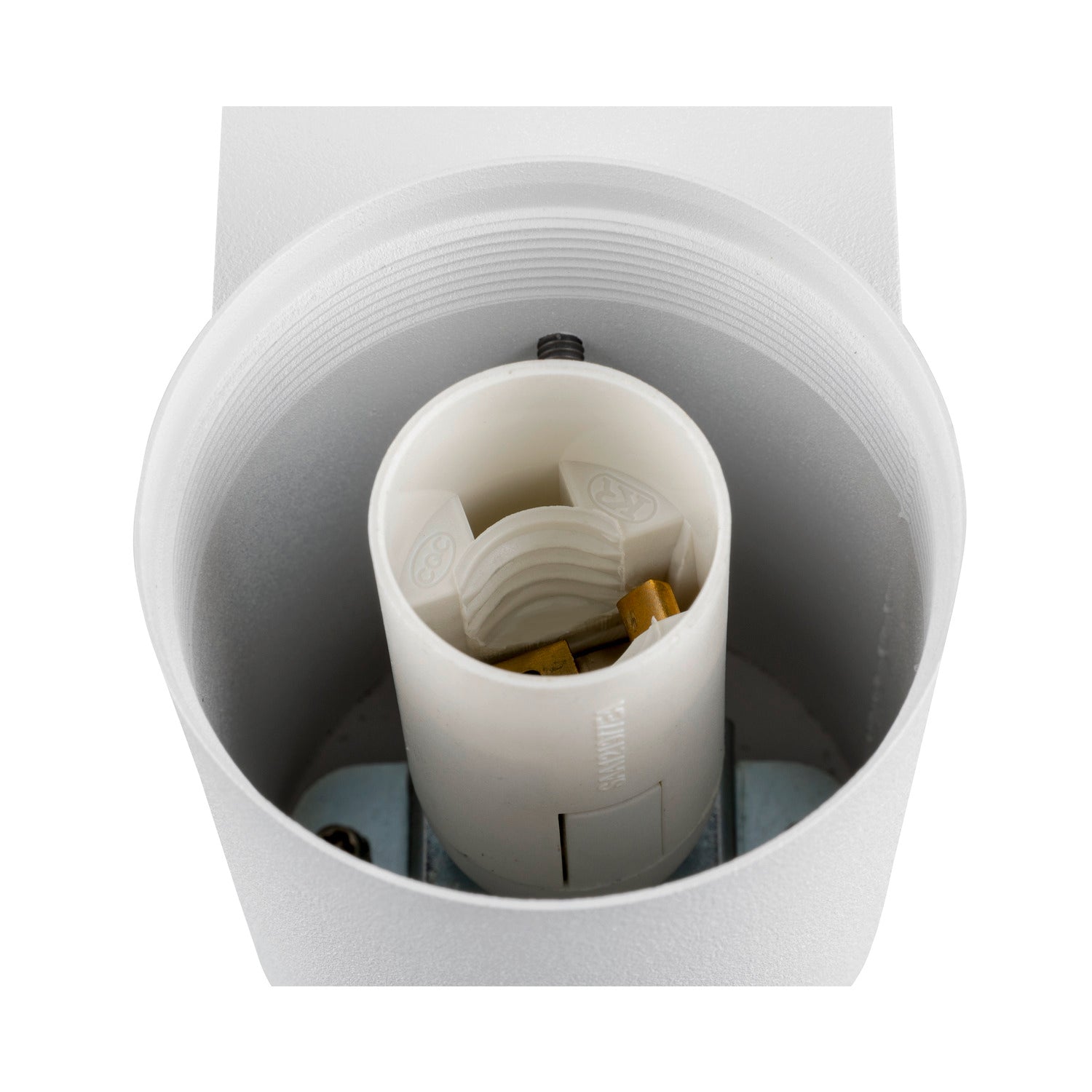 SLV VARYT, wall-mounted light, round, 1x max. 6 W, E14, white 1008105