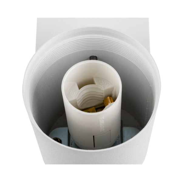 SLV VARYT, wall-mounted light, round, 1x max. 6 W, E14, white 1008105