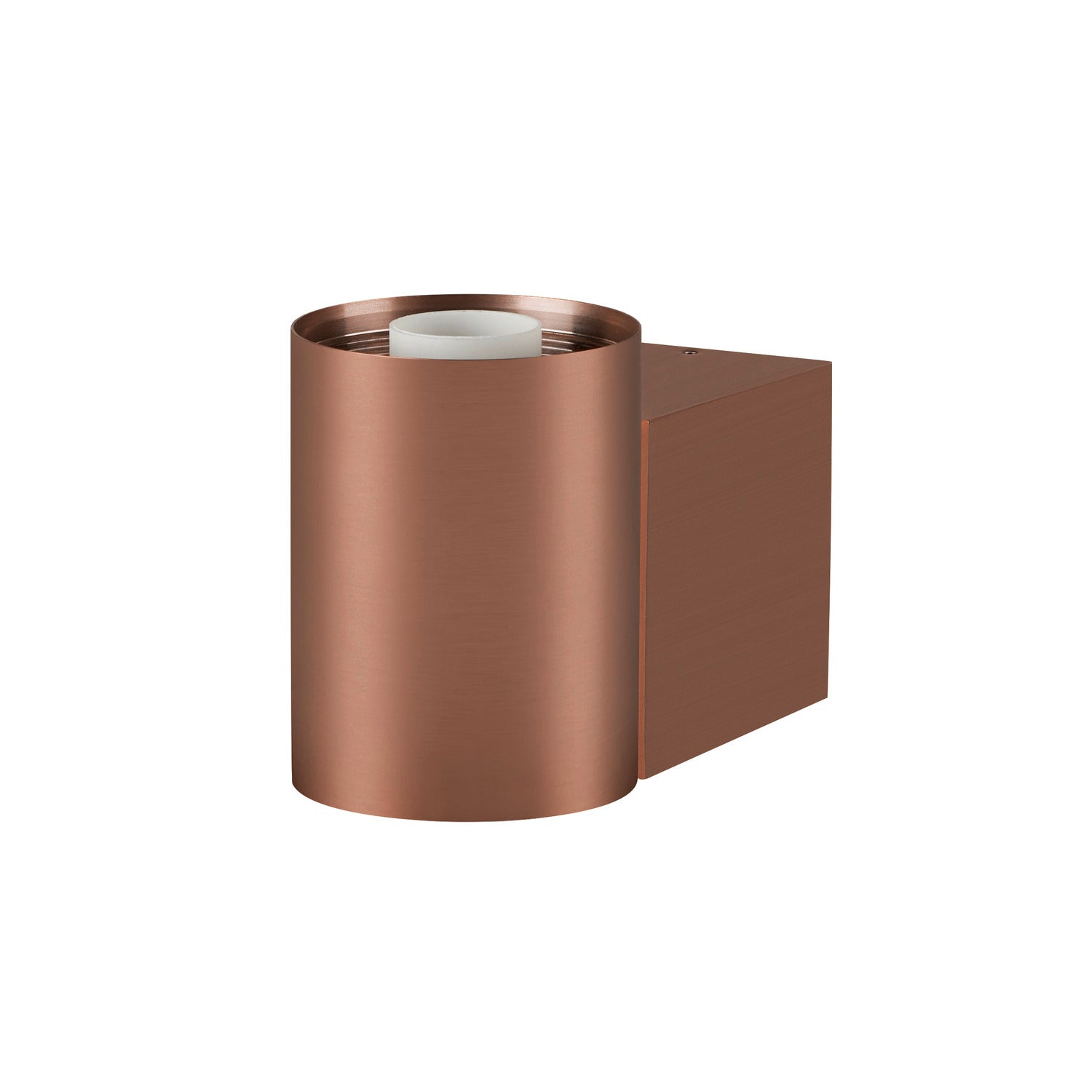 SLV VARYT, wall-mounted light, round, 1x max. 6 W, E14, copper 1008108
