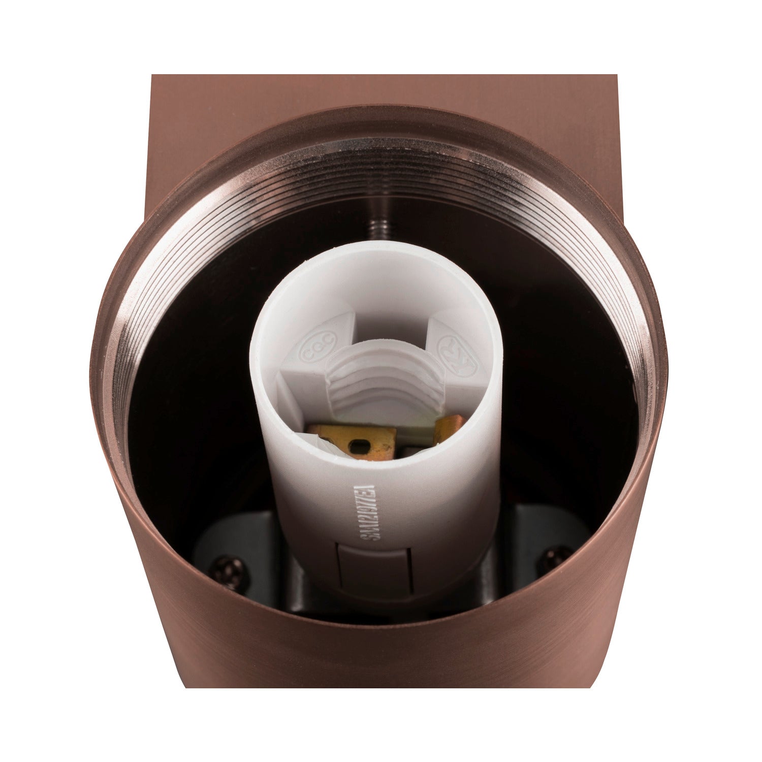 SLV VARYT, wall-mounted light, round, 1x max. 6 W, E14, copper 1008108