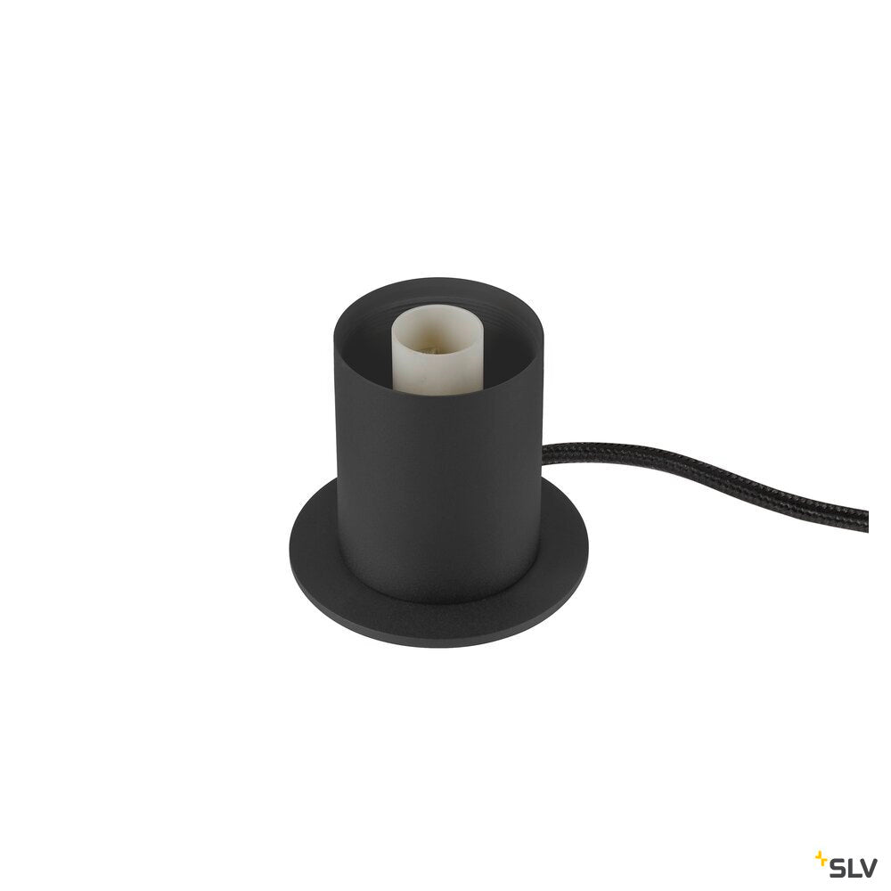 SLV VARYT, table lamp, round, 1x max. 6 W, E14, black 1008109