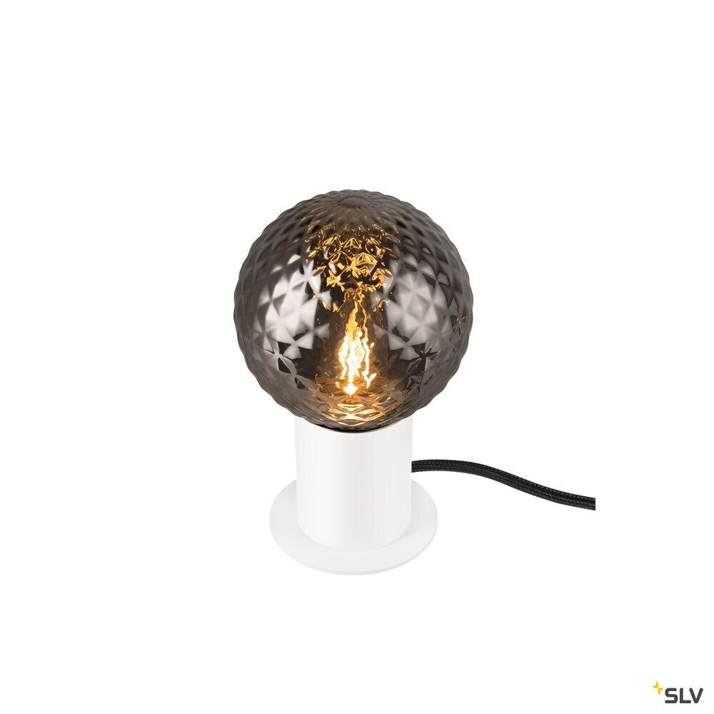 SLV VARYT, table lamp, round, 1x max. 6 W, E14, white 1008110