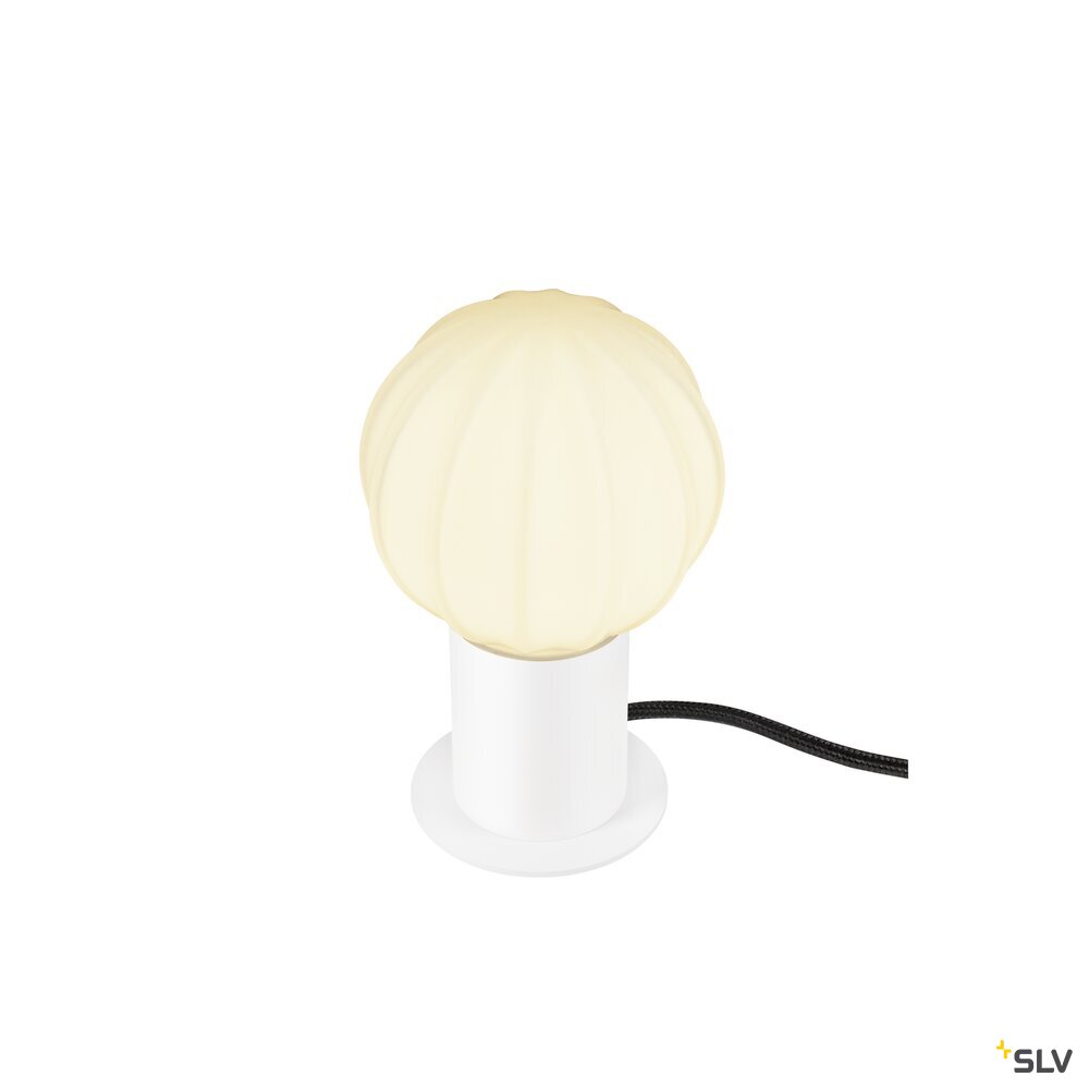 SLV VARYT, table lamp, round, 1x max. 6 W, E14, white 1008110