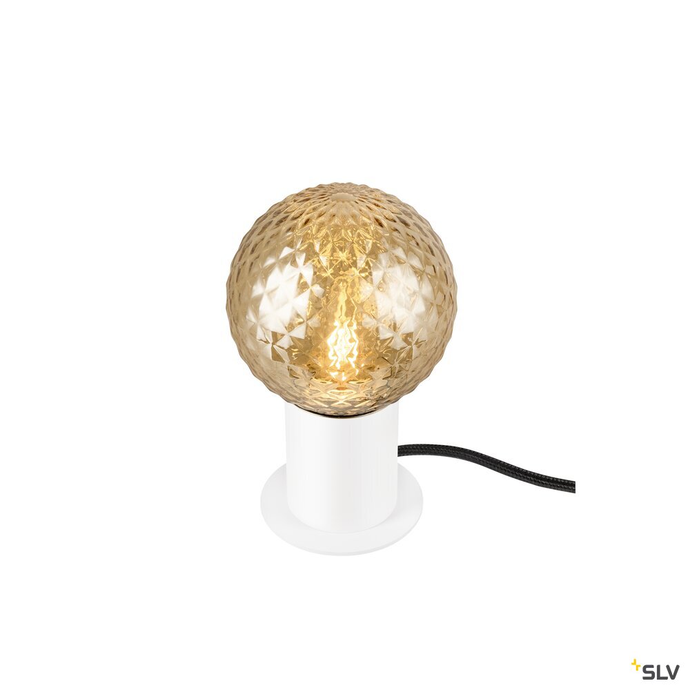 SLV VARYT, table lamp, round, 1x max. 6 W, E14, white 1008110
