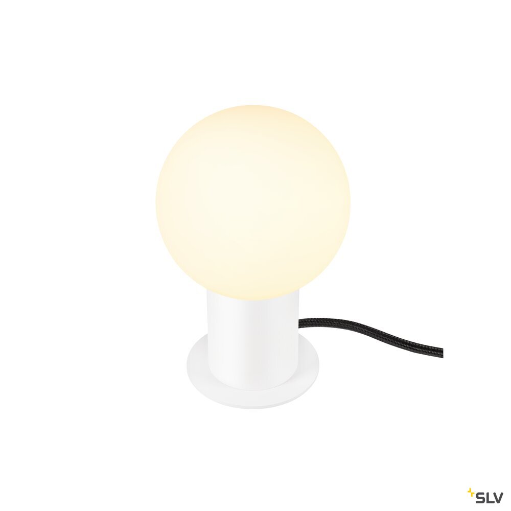 SLV VARYT, table lamp, round, 1x max. 6 W, E14, white 1008110