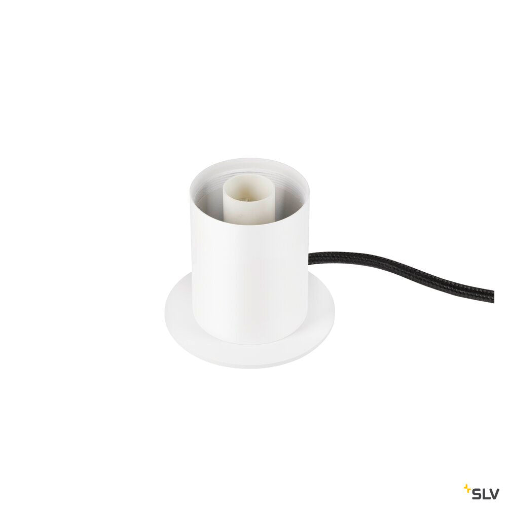 SLV VARYT, table lamp, round, 1x max. 6 W, E14, white 1008110
