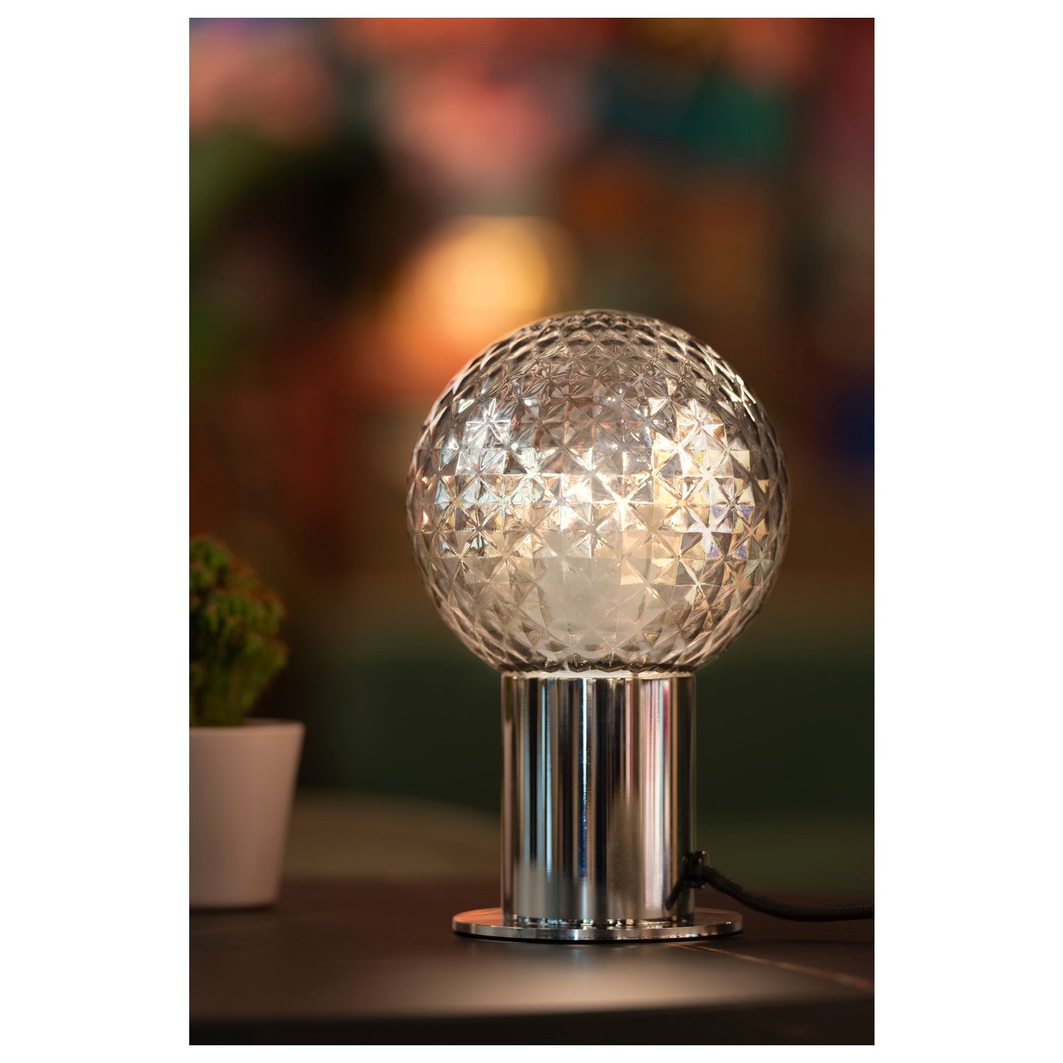 SLV VARYT glass shade, Diamant smoke 1007858