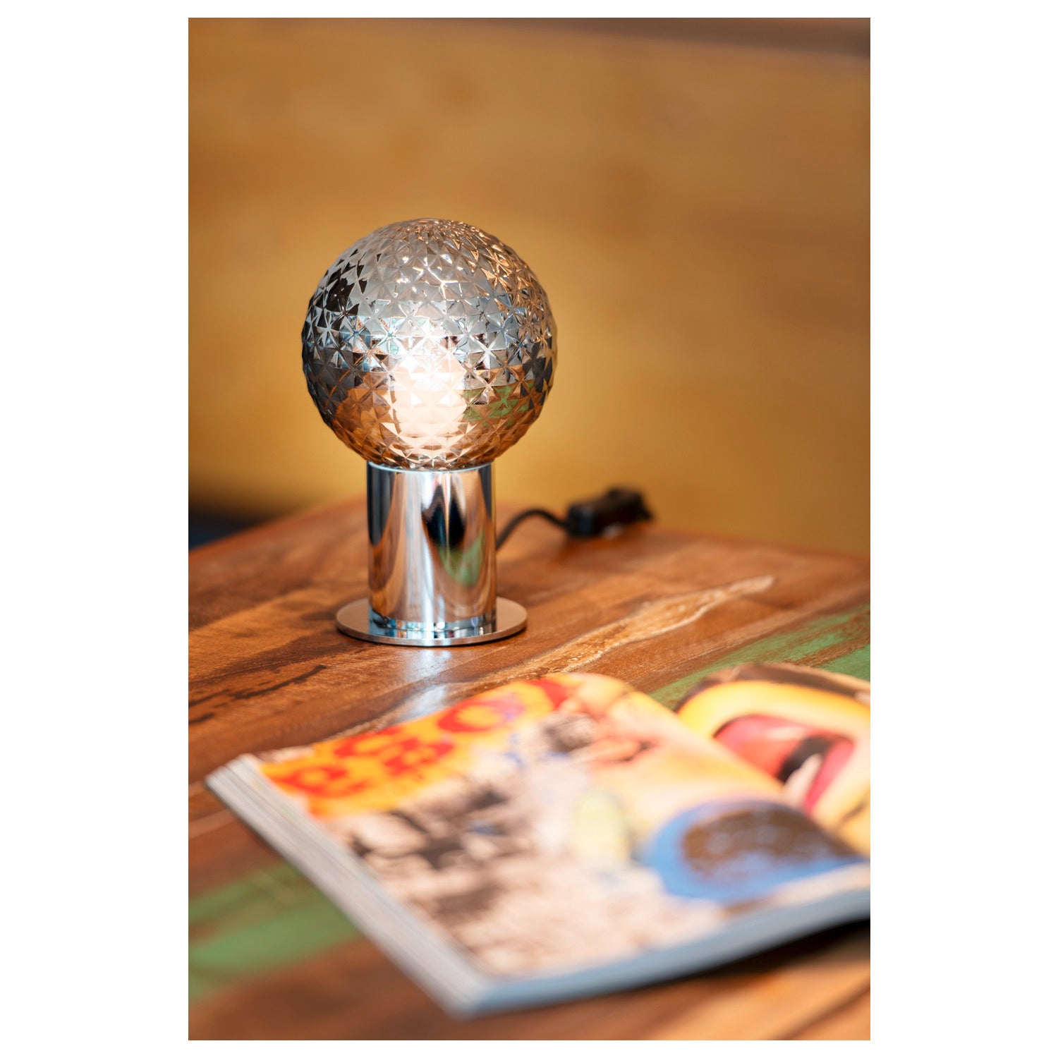 SLV VARYT glass shade, Diamant smoke 1007858