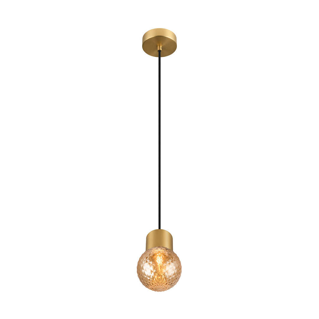 SLV VARYT glass shade, Diamant amber 1008023