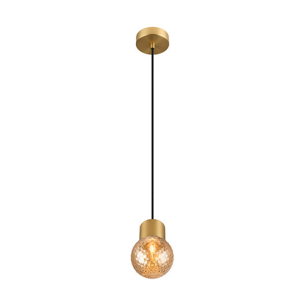 SLV VARYT glass shade, Diamant amber 1008023