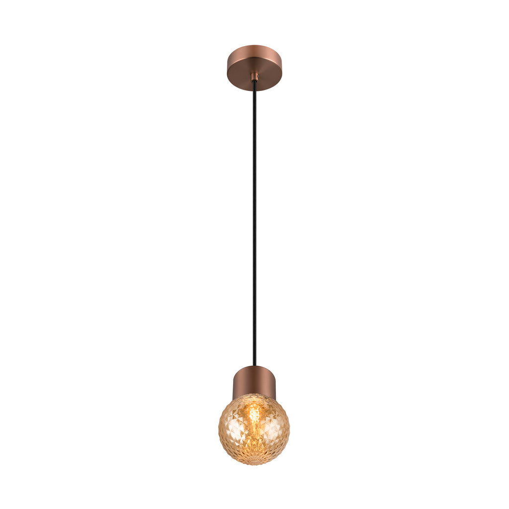 SLV VARYT glass shade, Diamant amber 1008023