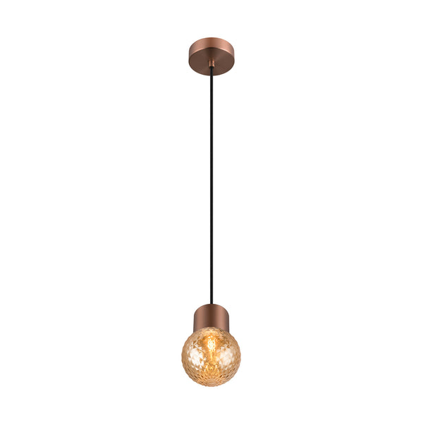 SLV VARYT glass shade, Diamant amber 1008023