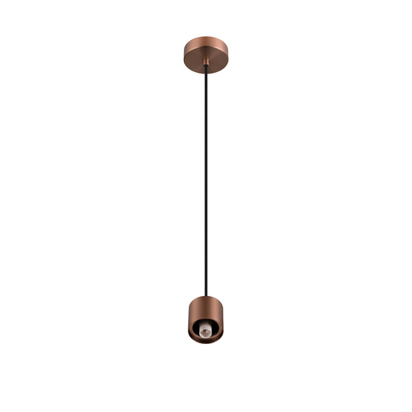 SLV VARYT, pendant light, E14, pendant length 150 cm, 1x max. 6 W, copper 1008118