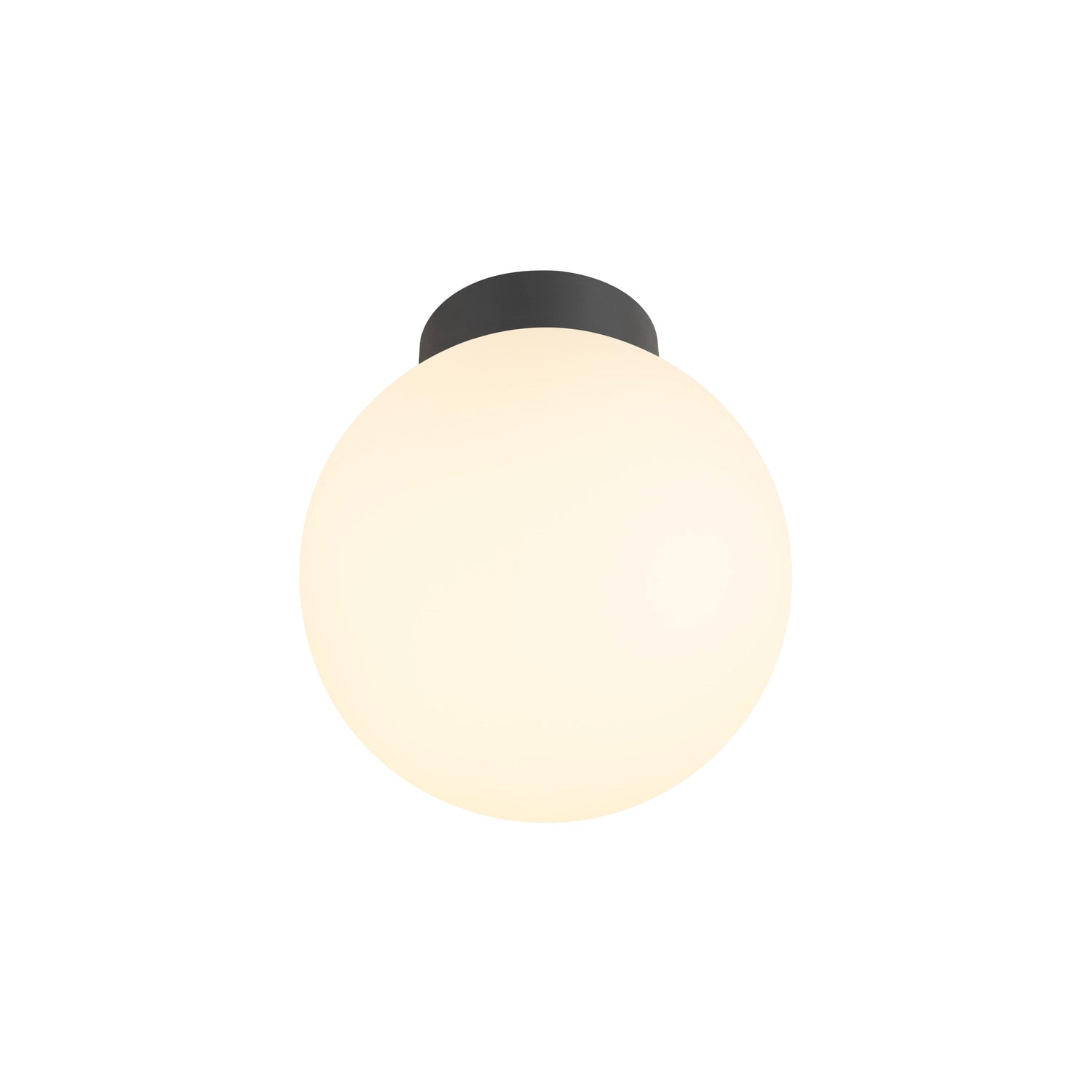 SLV SUN 20, ceiling-mounted light, round, 1x max. 60 W, E27, black 1008125