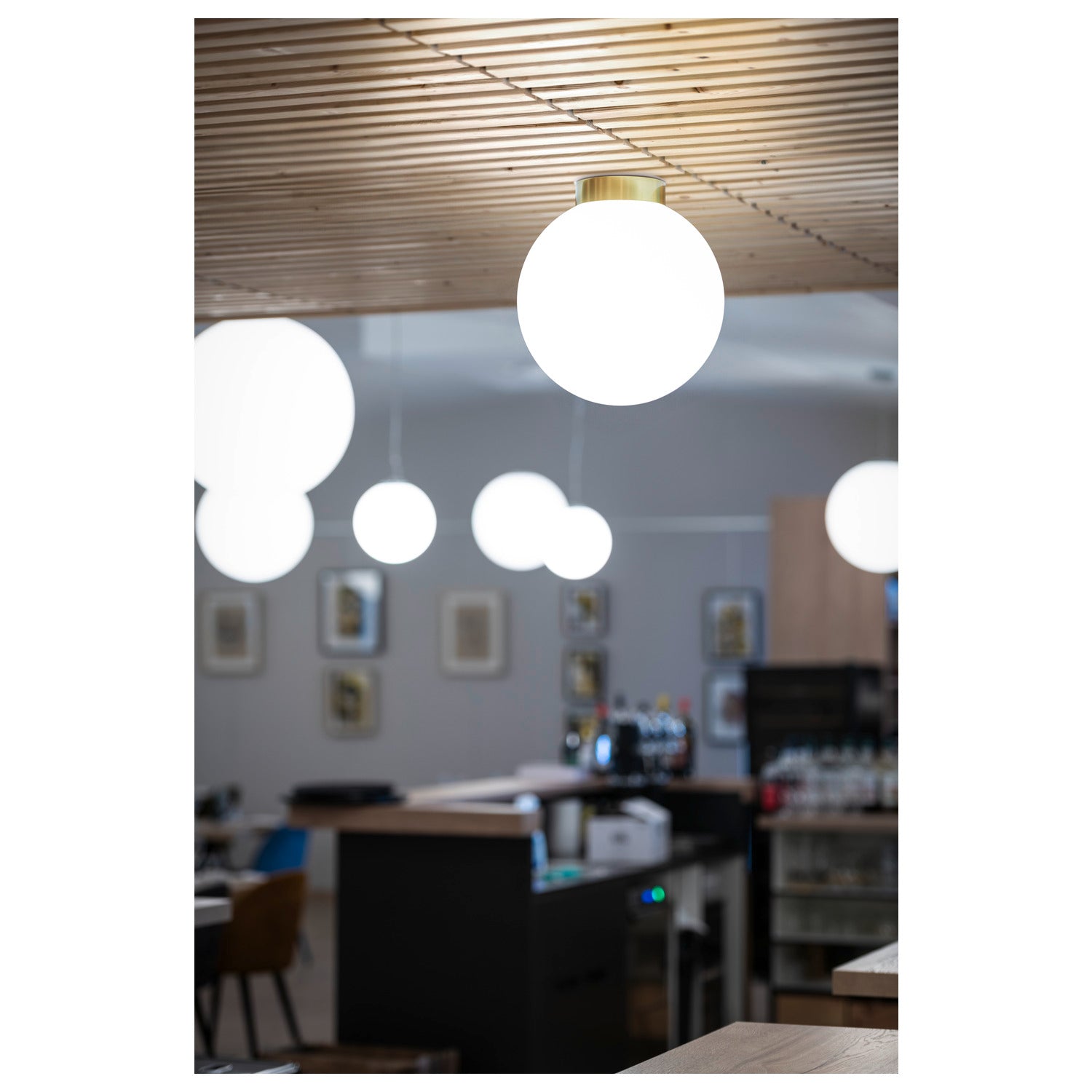 SLV SUN 20, ceiling-mounted light, round, 1x max. 60 W, E27, gold 1008126