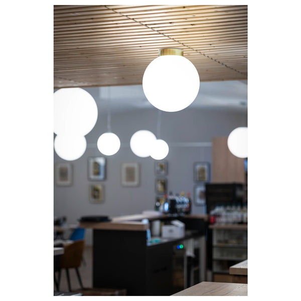 SLV SUN 20, ceiling-mounted light, round, 1x max. 60 W, E27, gold 1008126