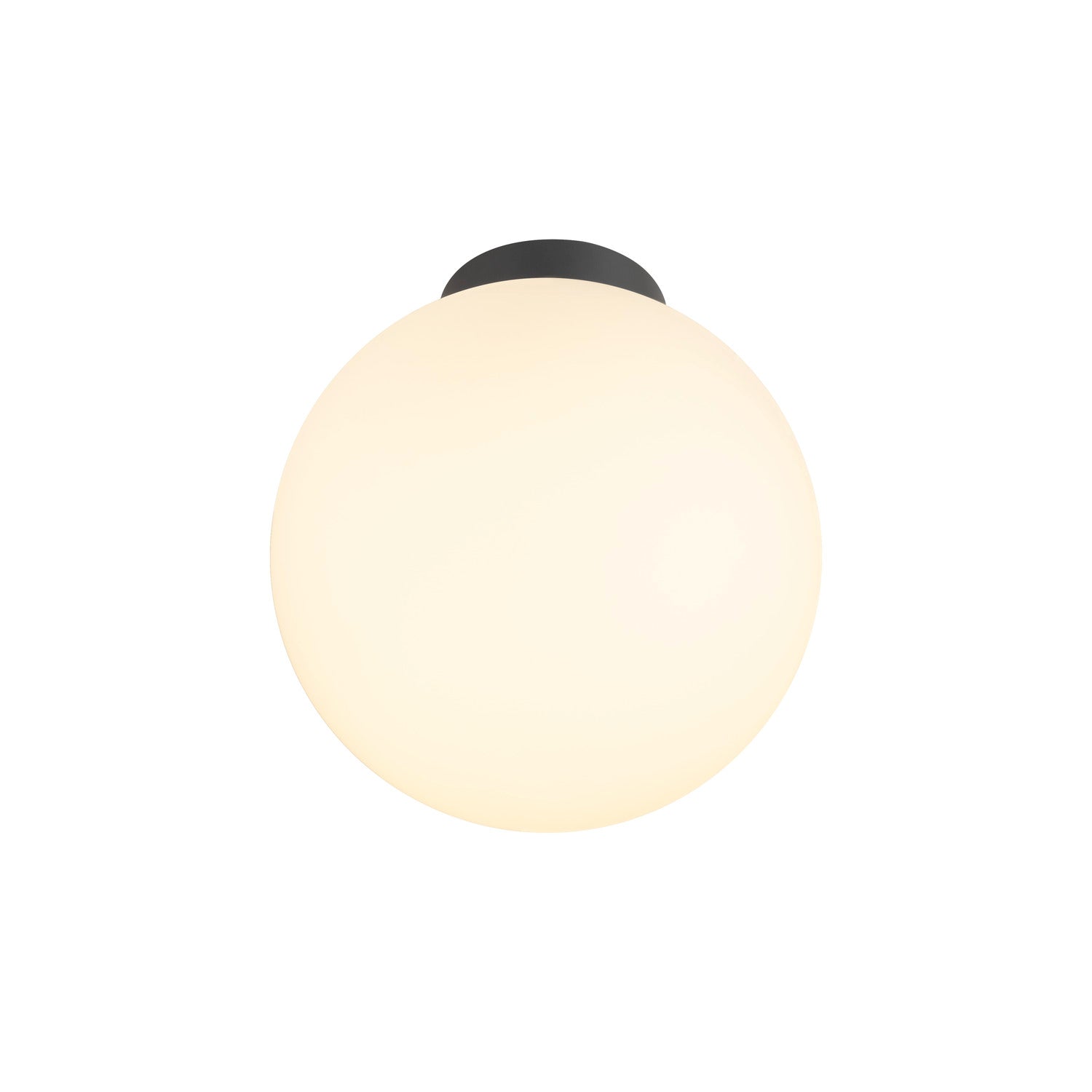 SLV SUN 30, ceiling-mounted light, round, 1x max. 60 W, E27, black 1008127
