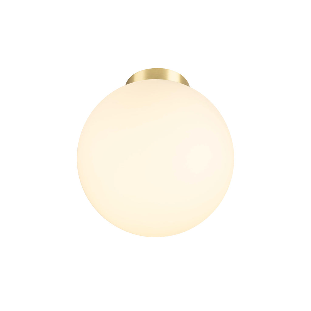 SLV SUN 30, ceiling-mounted light, round, 1x max. 60 W, E27, gold 1008128