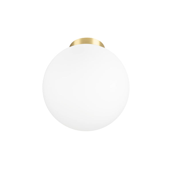 SLV SUN 30, ceiling-mounted light, round, 1x max. 60 W, E27, gold 1008128