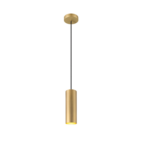 SLV ENOLA®, pendant light, pendant length 150 cm, E27, 1x max. 50 W, matt gold 1008134