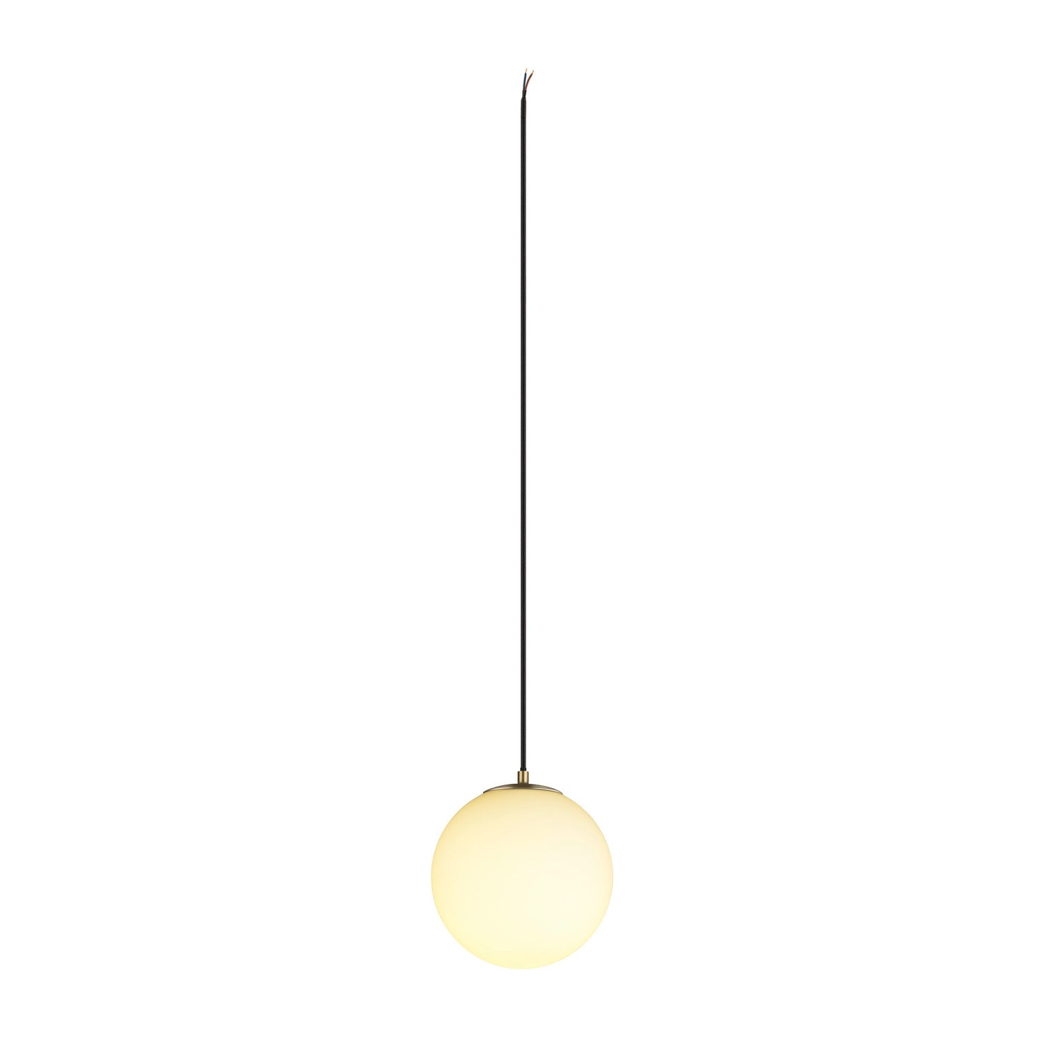 SLV SUN 20, pendant light, E27, open cable end, 1x max. 40 W, matt gold 1008138