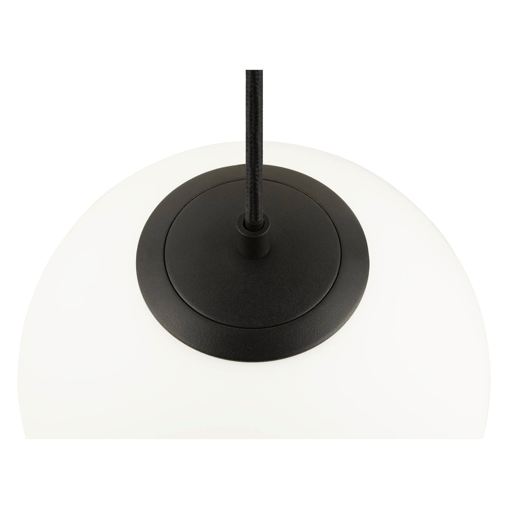 SLV SUN 20, pendant light, E27, open cable end, 1x max. 40 W, matt black 1008139