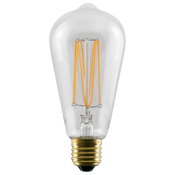SLV LED Rusika Soft Cage, LED bulb, E27, PHASE, 6 W, 2200 K 1008156