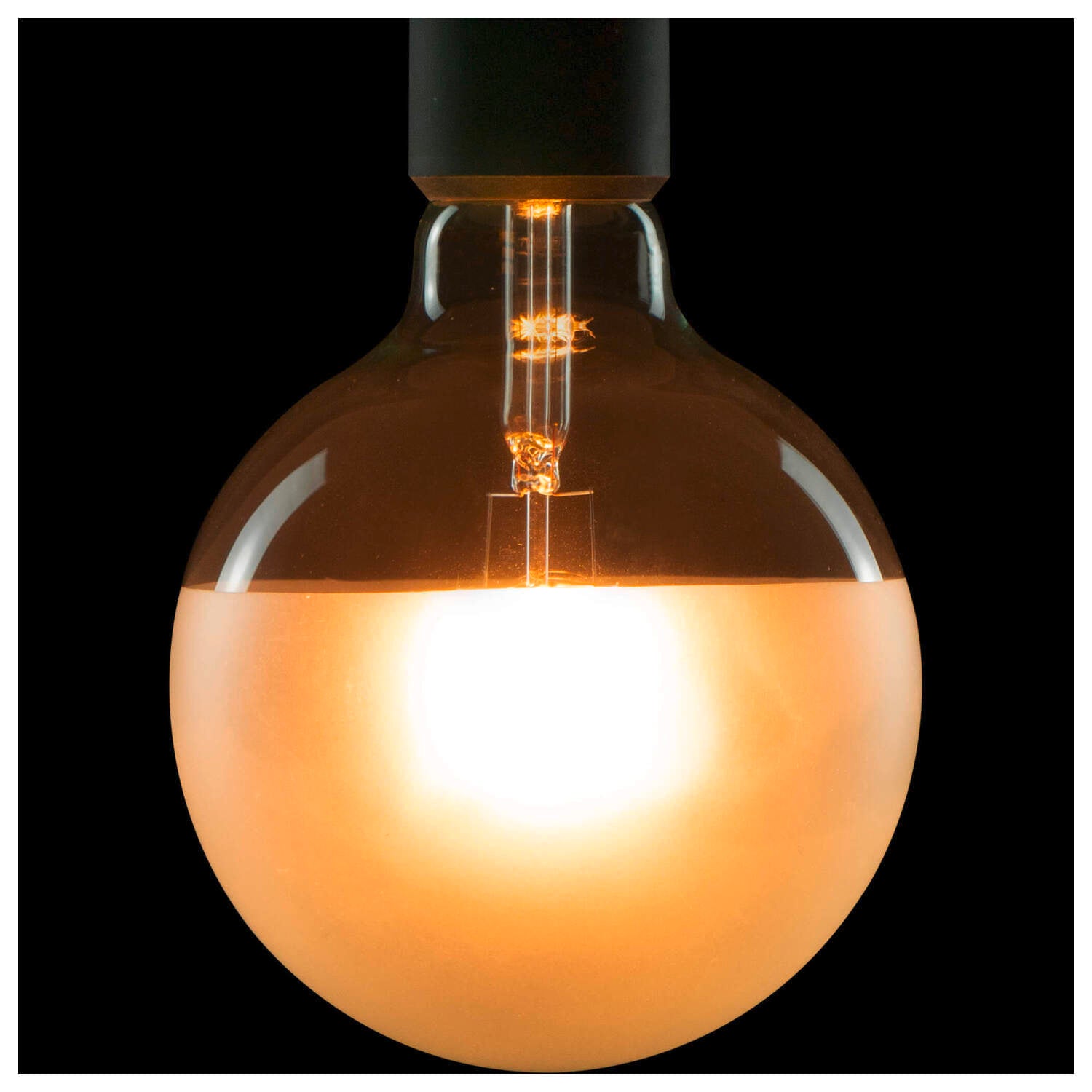 SLV LED Globe 125 Half Moon, LED bulb, E27, PHASE, 7 W, 2700 K 1008157
