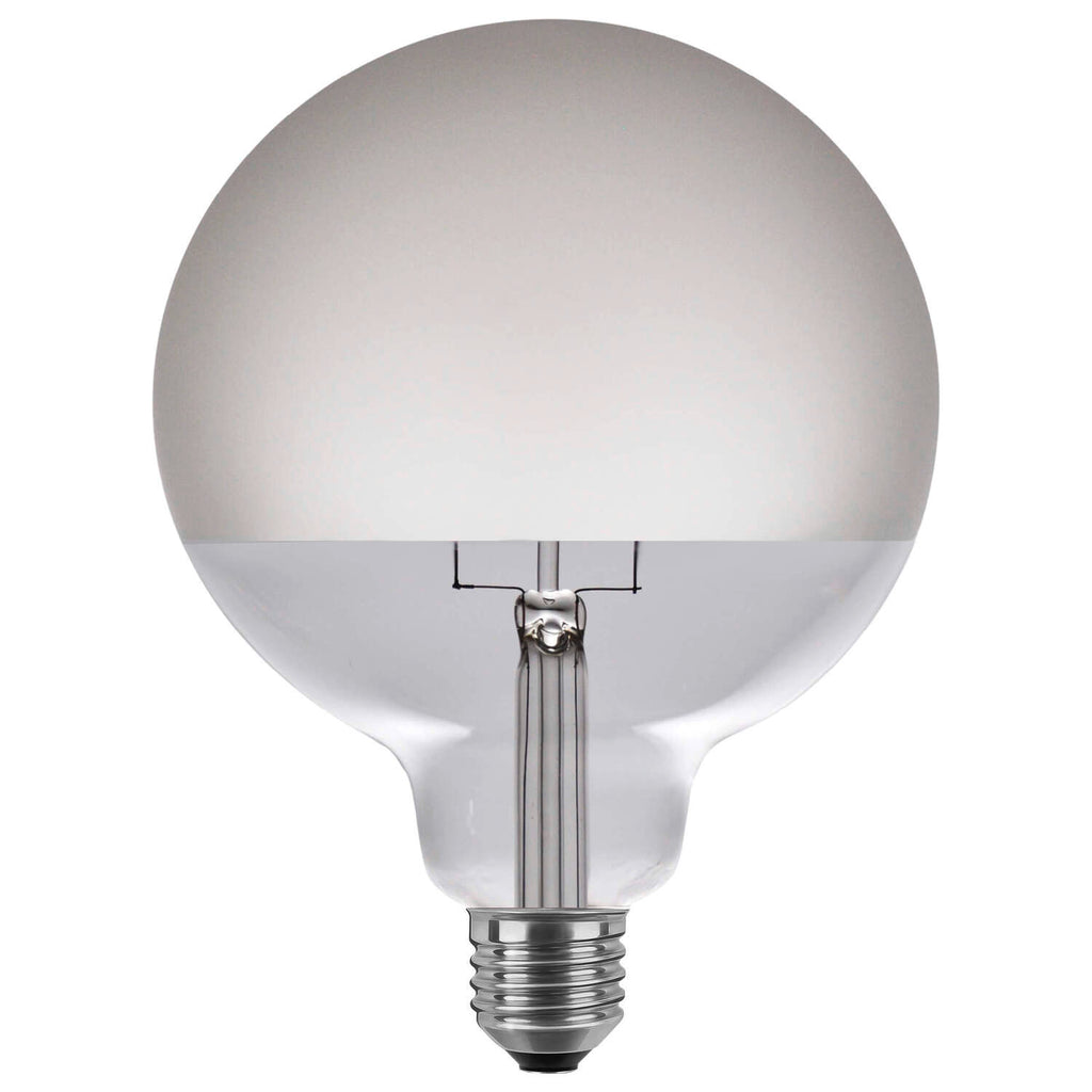 SLV LED Globe 125 Half Moon, LED bulb, E27, PHASE, 7 W, 2700 K 1008157