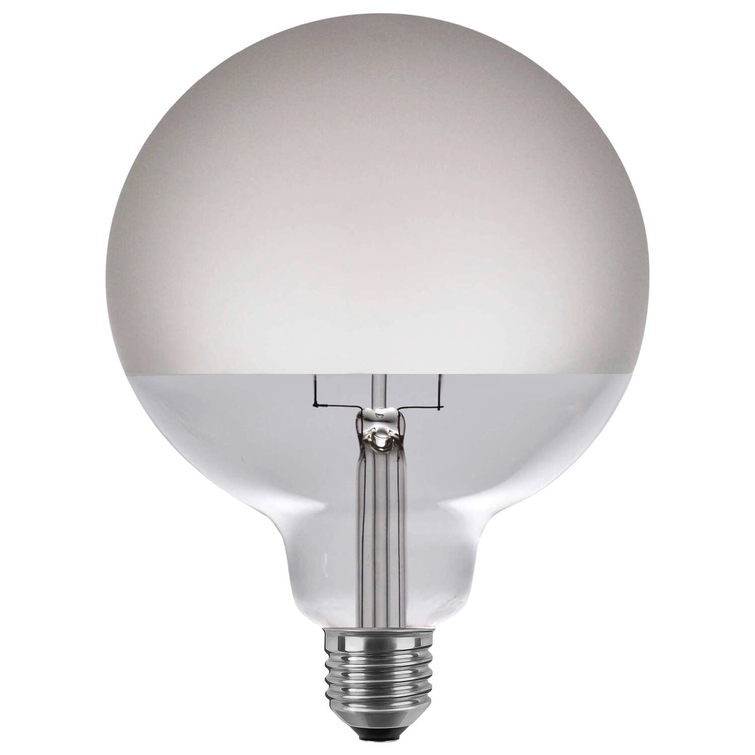 SLV LED Globe 125 Half Moon, LED bulb, E27, PHASE, 7 W, 2700 K 1008157