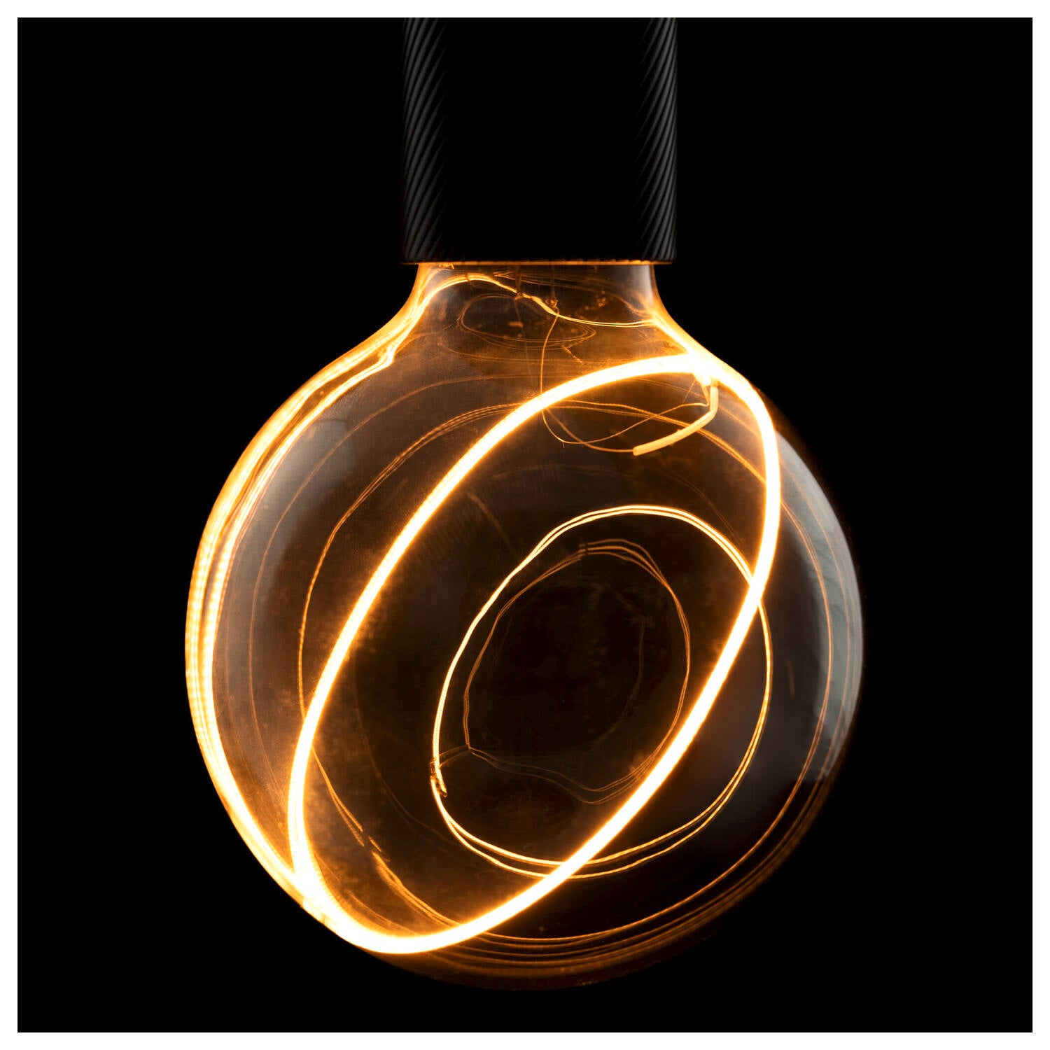 SLV LED Illusion Globe 125 slanting top, LED bulb, smokey, E27, PHASE, 5 W, 2200 K 1008160