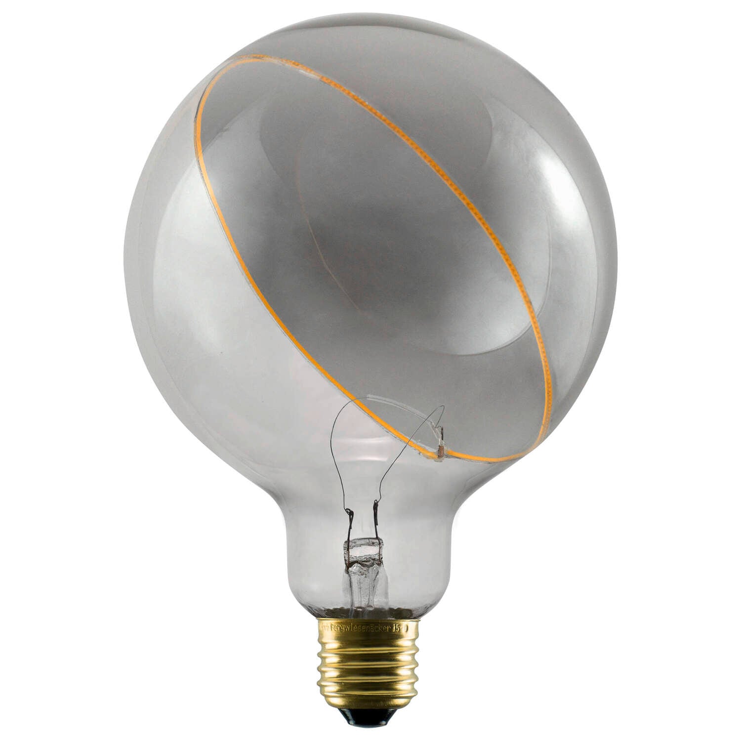 SLV LED Illusion Globe 125 slanting top, LED bulb, smokey, E27, PHASE, 5 W, 2200 K 1008160