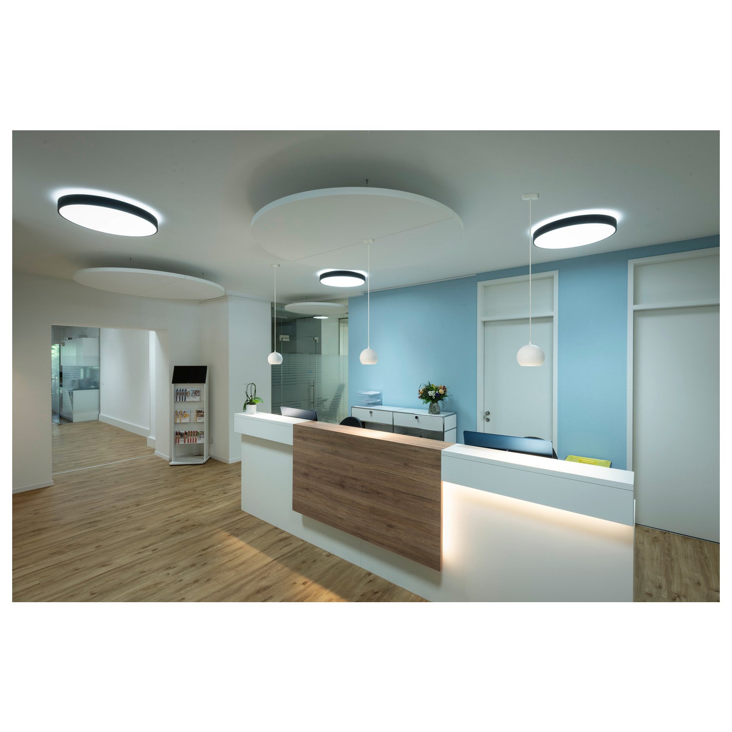 SLV LIGHT EYE® 150, pendant light, GU10, pendant length 150 cm, 1x max. 13 W, matt white 1008179
