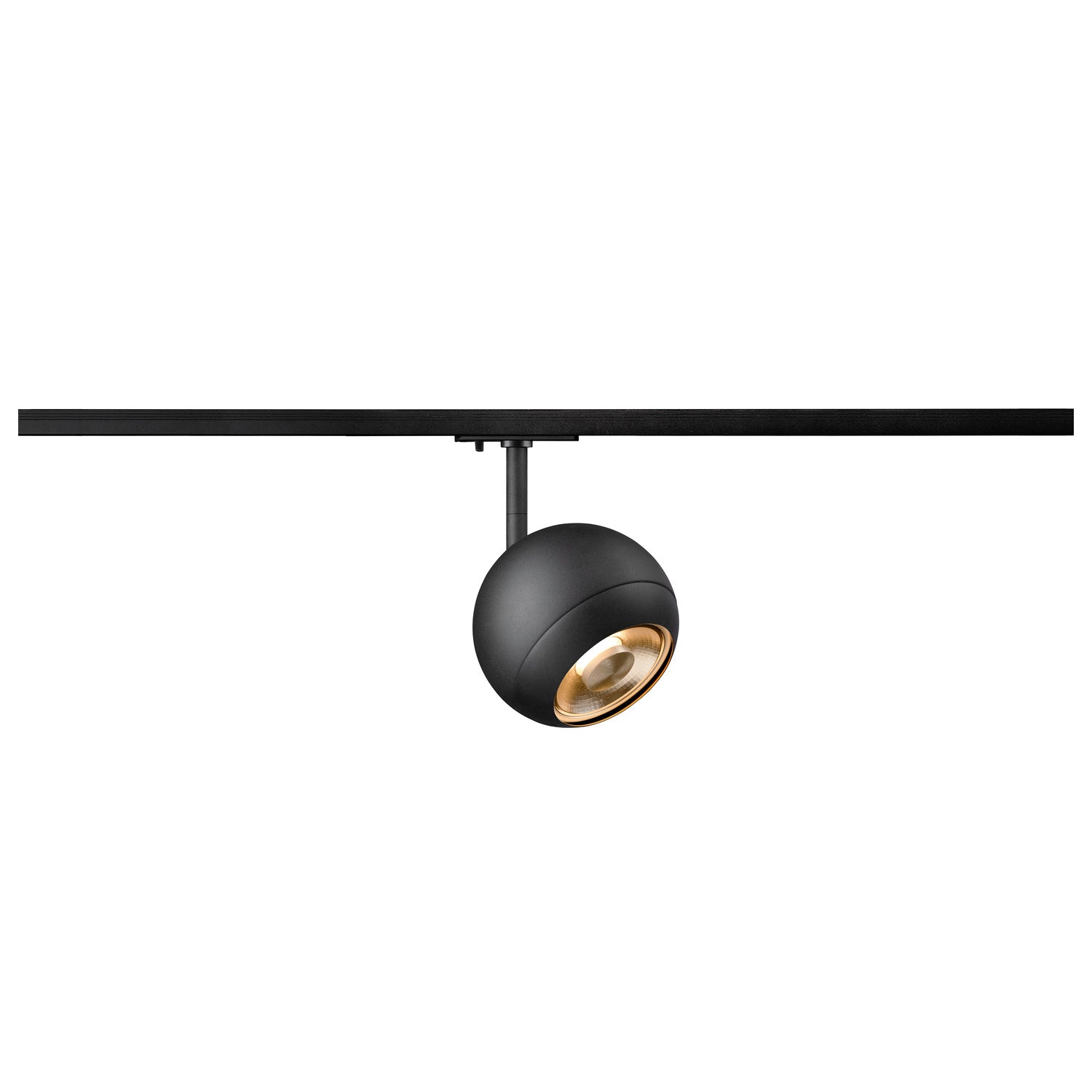 SLV LIGHT EYE ® 150, 1~ Track spotlight, round, GU10, 1x max. 13 W, matt black 1008182