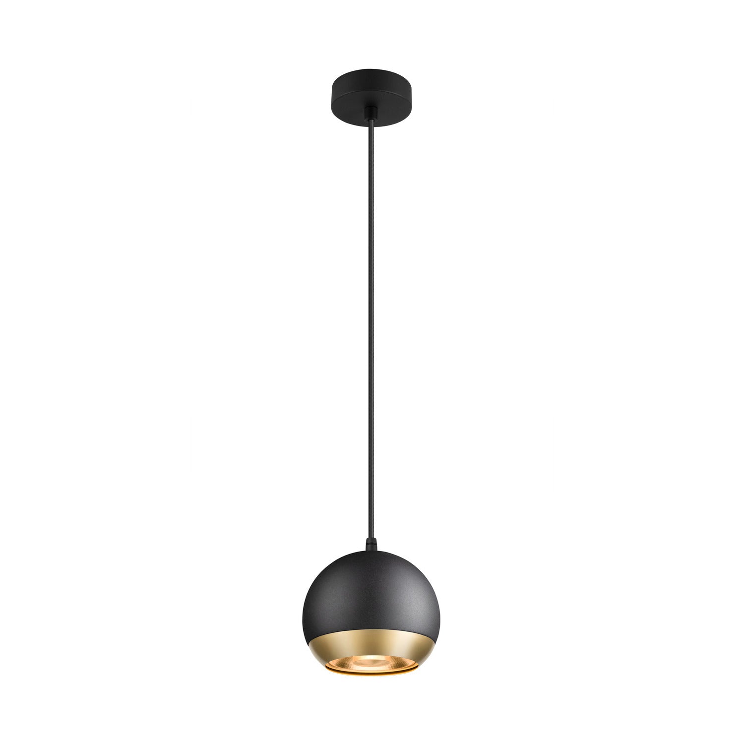 SLV LIGHT EYE® 150, pendant light, GU10, pendant length 150 cm, 1x max. 13 W, matt black 1008178