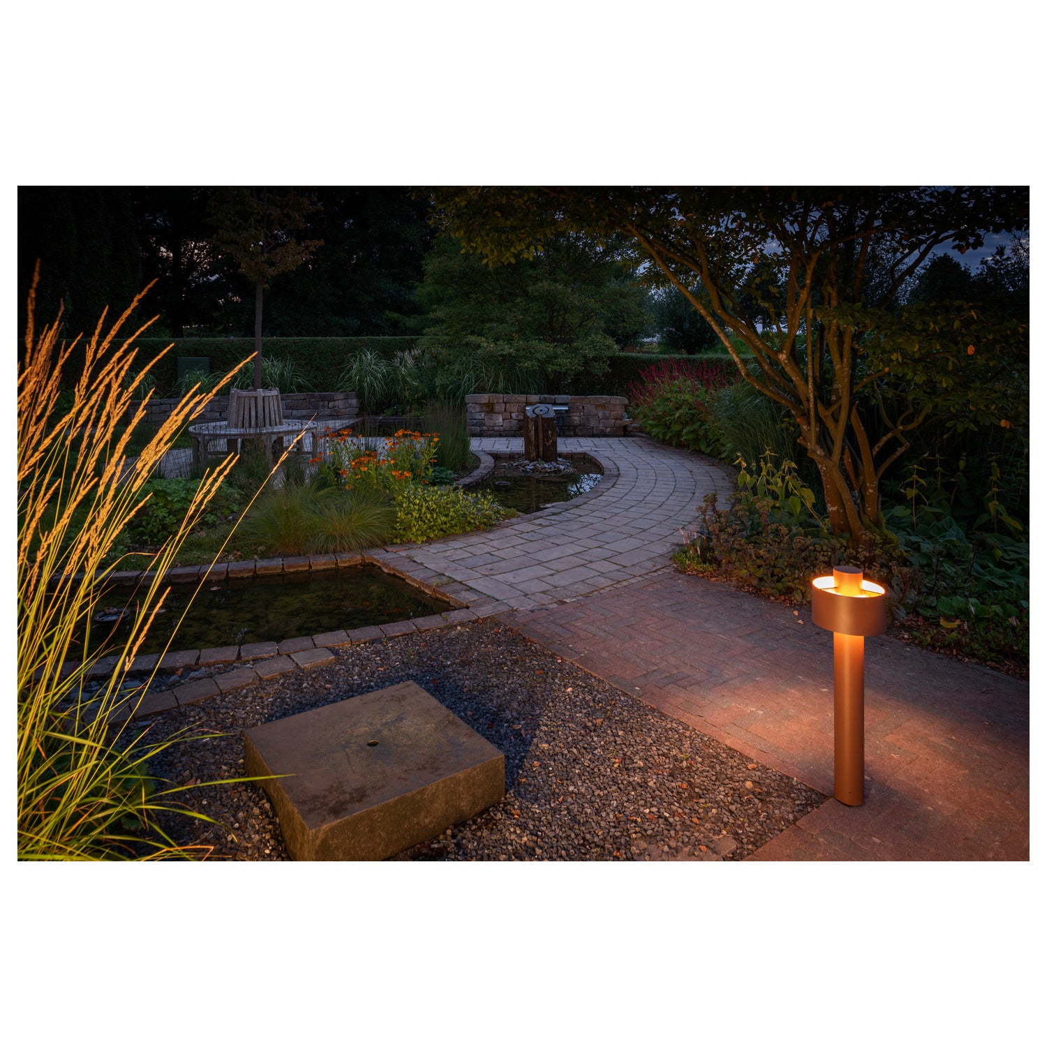 SLV PHOTONI CYL POLE 75, free-standing lamp, E27, 1x max. 13 W, rust 1008194