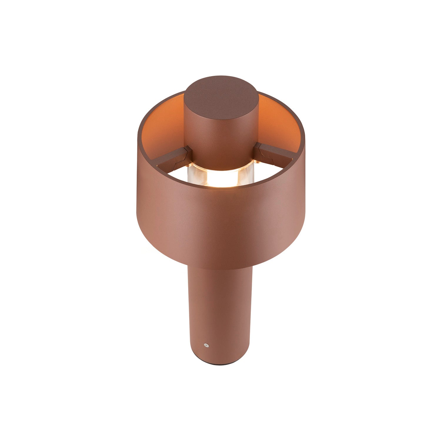 SLV PHOTONI CYL POLE 45, free-standing lamp, E27, 1x max. 13 W, rust 1008196