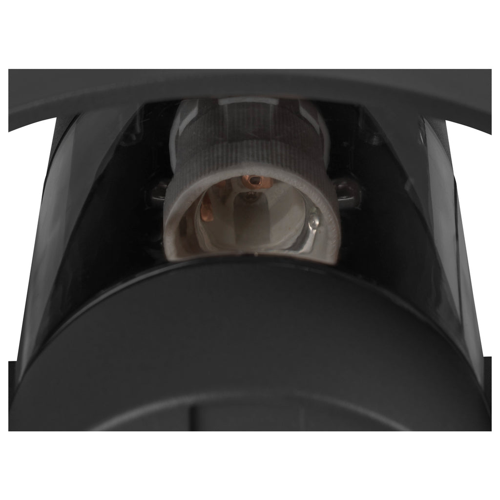 SLV PHOTONI CYL, wall-mounted light, cylindrical, 1x max. 13 W, E27, black 1008197