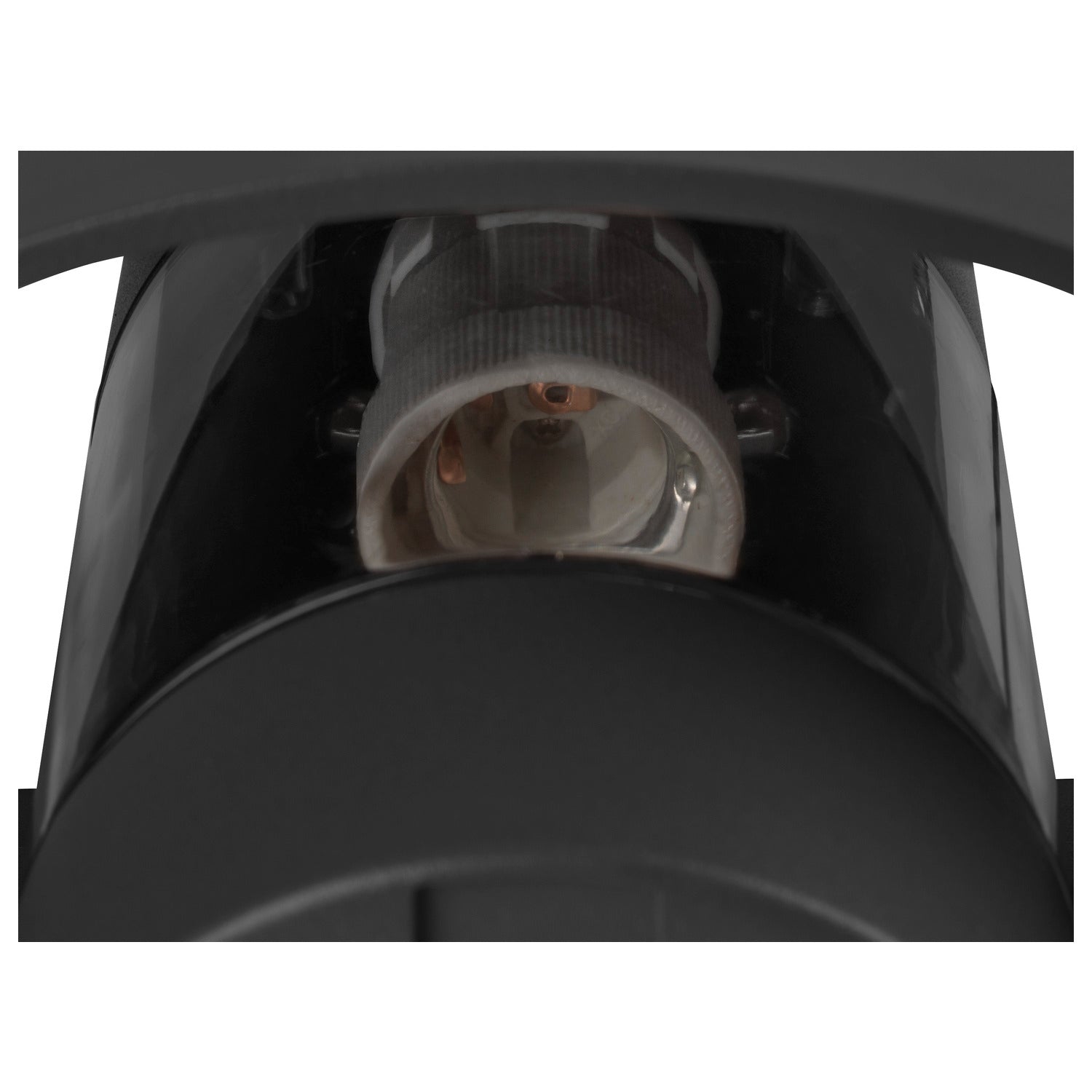 SLV PHOTONI CYL, wall-mounted light, cylindrical, 1x max. 13 W, E27, black 1008197