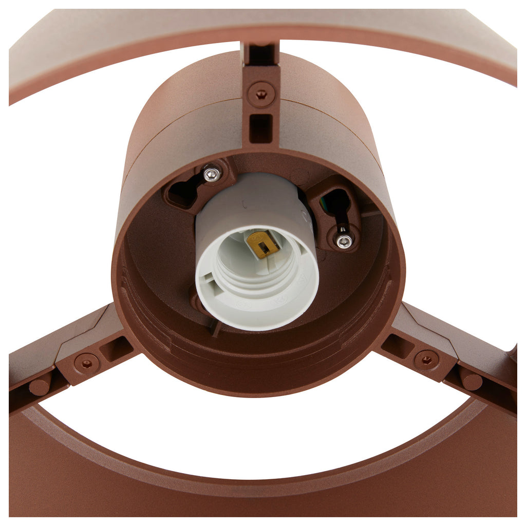 SLV PHOTONI CYL, ceiling-mounted light, cylindrical, 1x max. 13 W, E27, rust 1008200