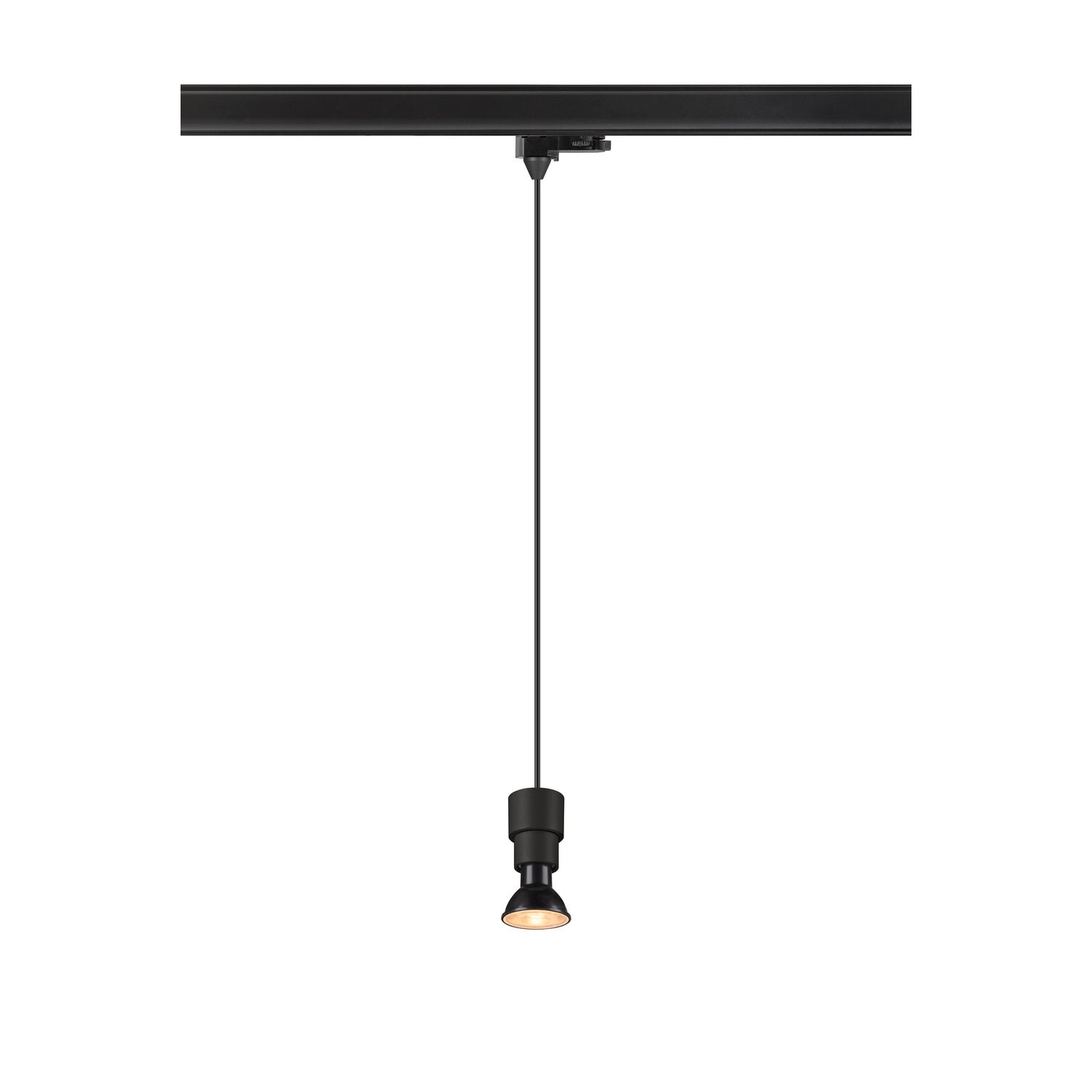 SLV PURI 2.0 Basic, 3~track pendant light, GU10, pendant length 200 cm, 1x max. 6 W, black 1008210