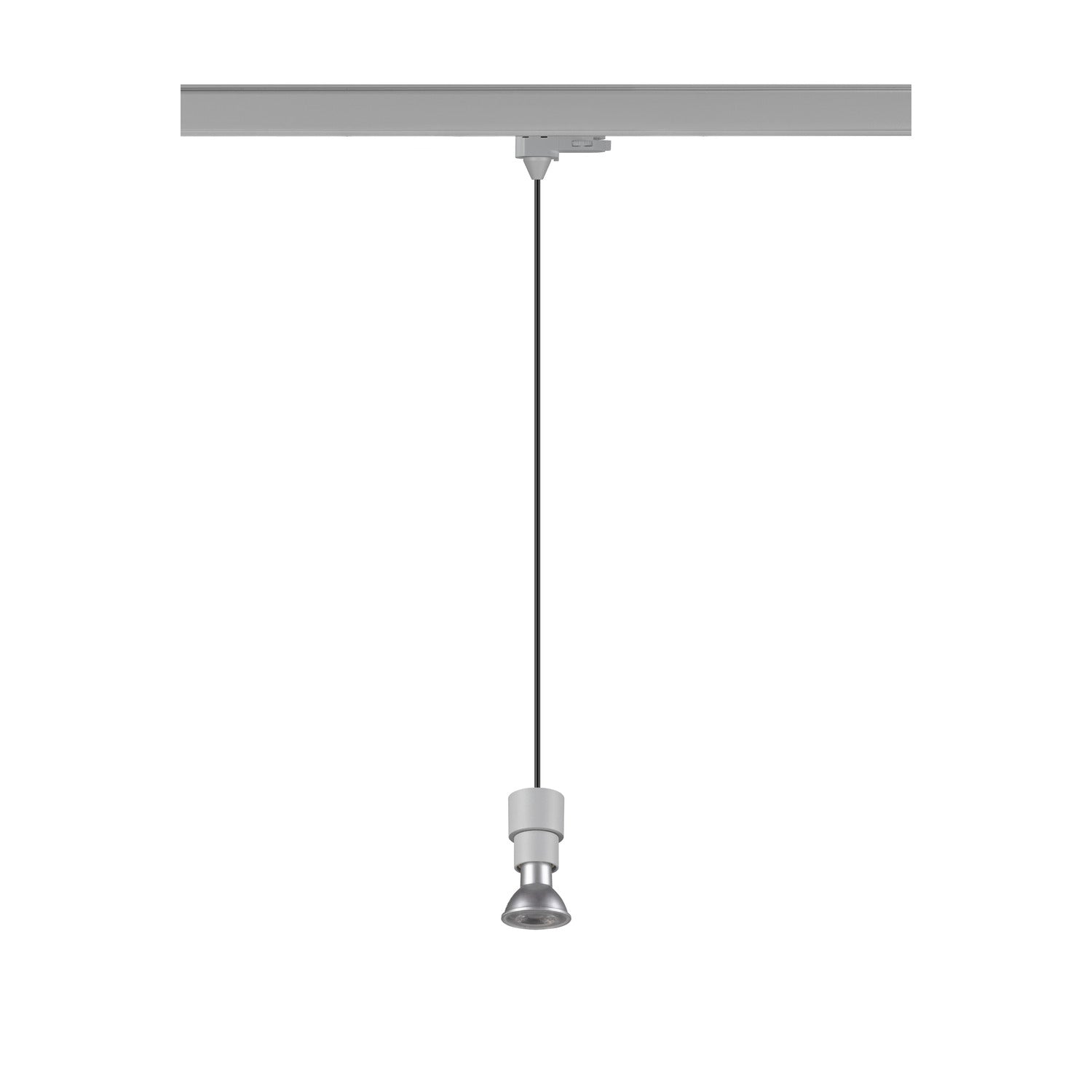 SLV PURI 2.0 Basic, 3~track pendant light, GU10, pendant length 200 cm, 1x max. 6 W, grey 1008212