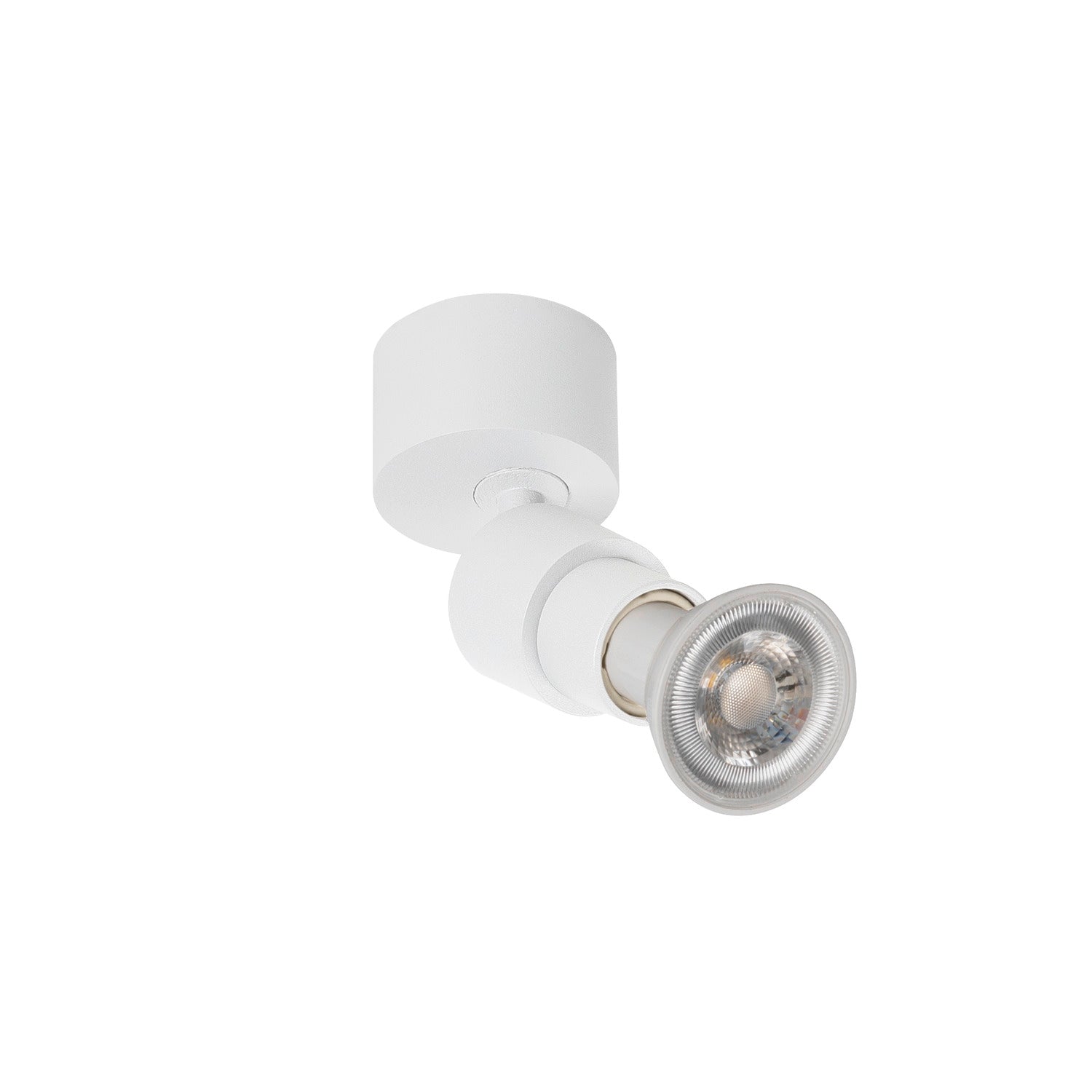 SLV PURI 2.0 Basic, wall and ceiling-mounted light, round, 1x max. 6 W, GU10, white 1008228