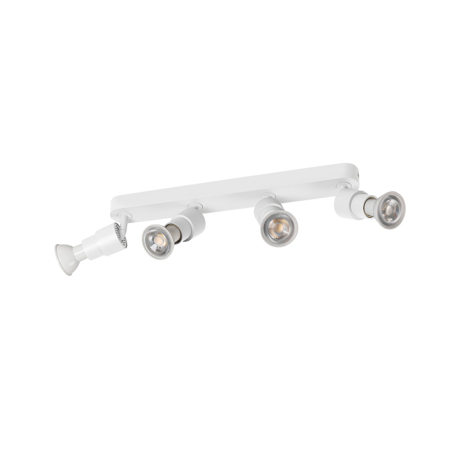 SLV PURI 2.0 Basic, wall and ceiling-mounted light, long, 4 x max. 6 W GU10, white 1008238